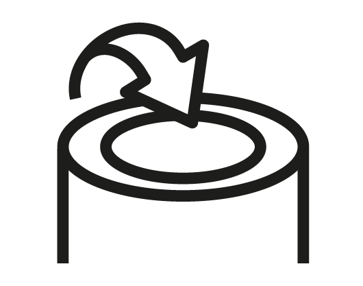 Простое наполнение сверху